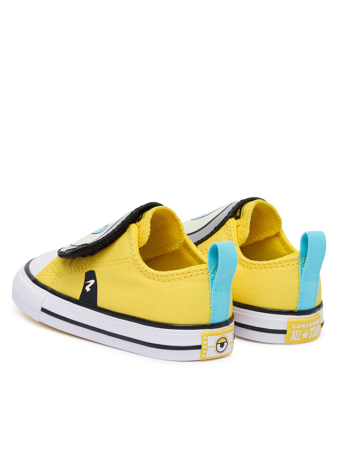 Converse Кеди Converse Converse x Minions Chuck Taylor All Star One Strap Easy-On A21407C Жовтий
