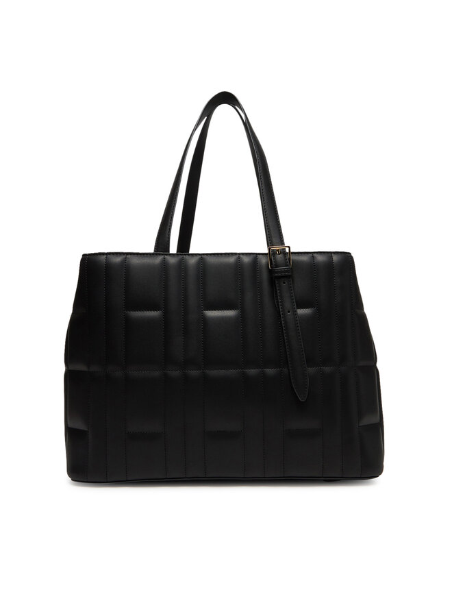 Tommy Hilfiger Τσάντα Tommy Hilfiger Th Feminine Tote AW0AW17452 Μαύρο