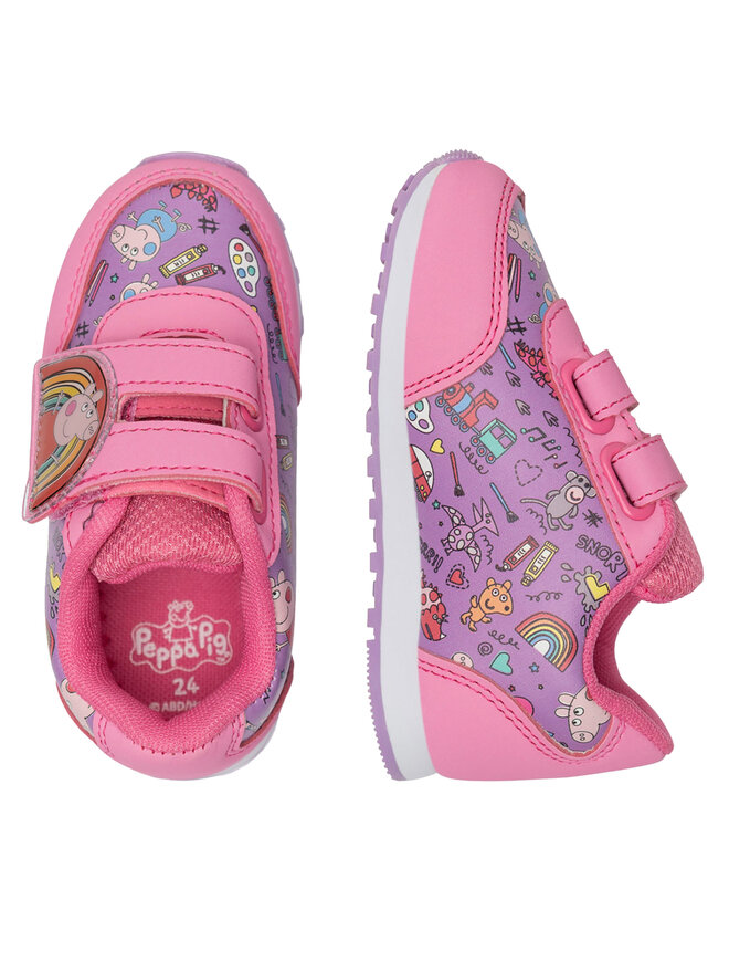 Peppa Pig Sneakersy Peppa Pig AW24-107PP Růžová