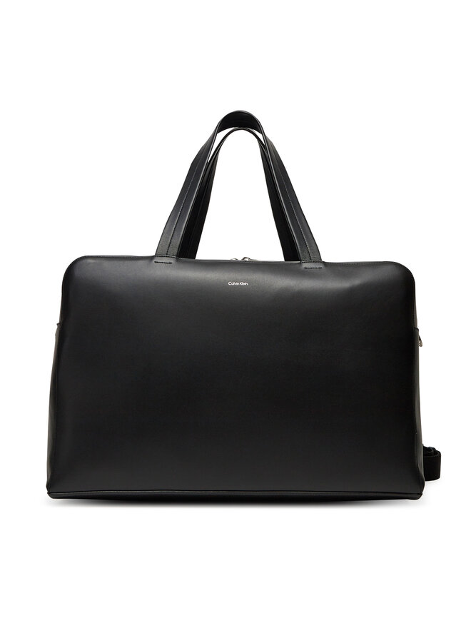 Calvin Klein Pārnēsajamā soma Calvin Klein Ck Premium Leather Weekender K50K512931 Melns