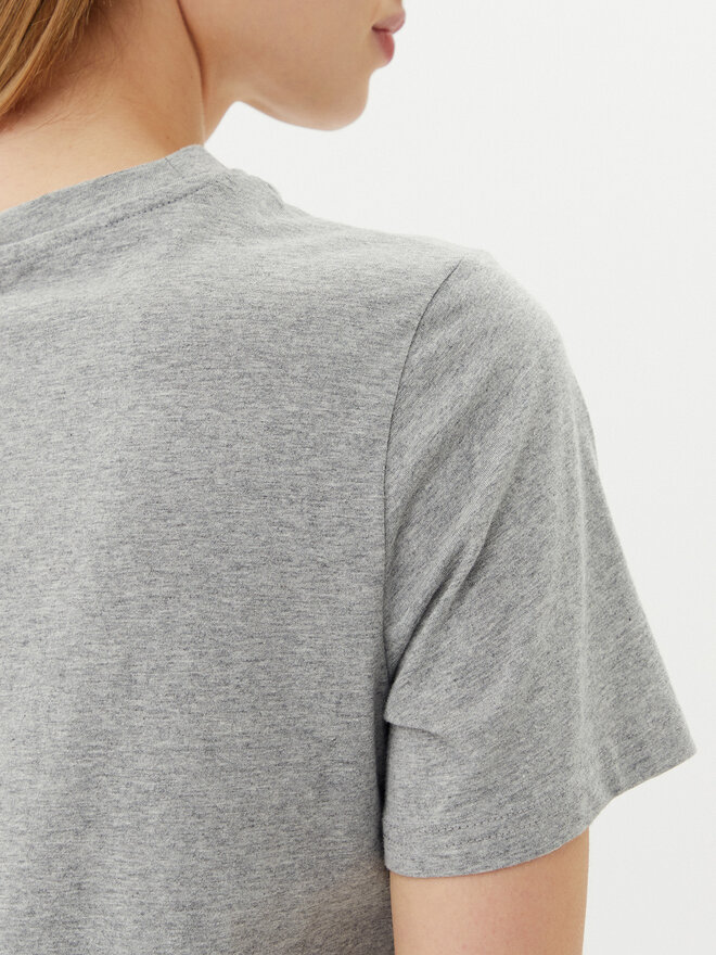 Pieces Pieces Camiseta Maria 17155082 Gris Relaxed Fit