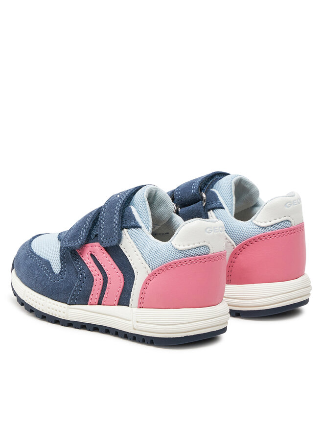 Geox Sneakersy Geox B Alben Girl B453ZA 02214 C4B7Q M Modrá