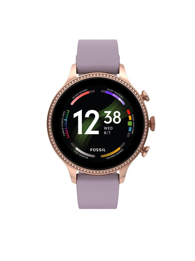 Fossil Смарт годинник Fossil Gen 6 FTW6080 Фіолетовий