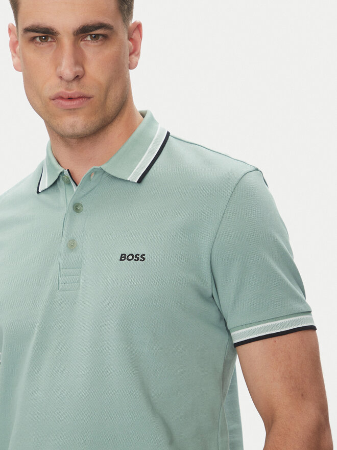 BOSS BOSS Поло Paddy 50469055 Зелений Regular Fit