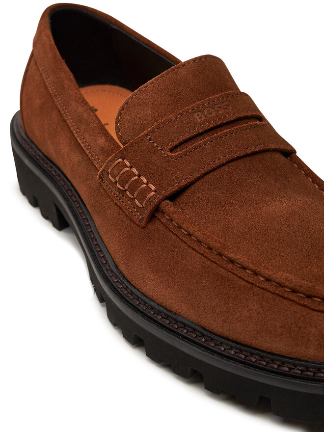 BOSS Mokassins Boss Julyo Loaf 50523080 Braun