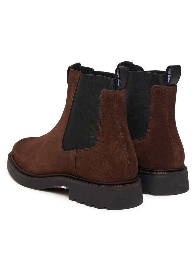 Tommy Hilfiger Боти тип челси Tommy Hilfiger Comfort Lwt FM0FM05592 Кафяв