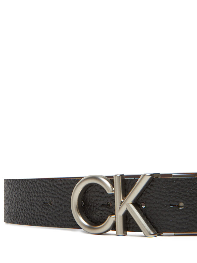 Calvin Klein Ζώνη Ανδρική Calvin Klein Ck Hallmark Logo 35Mm Adj/Rev LV04D7034G Μαύρο