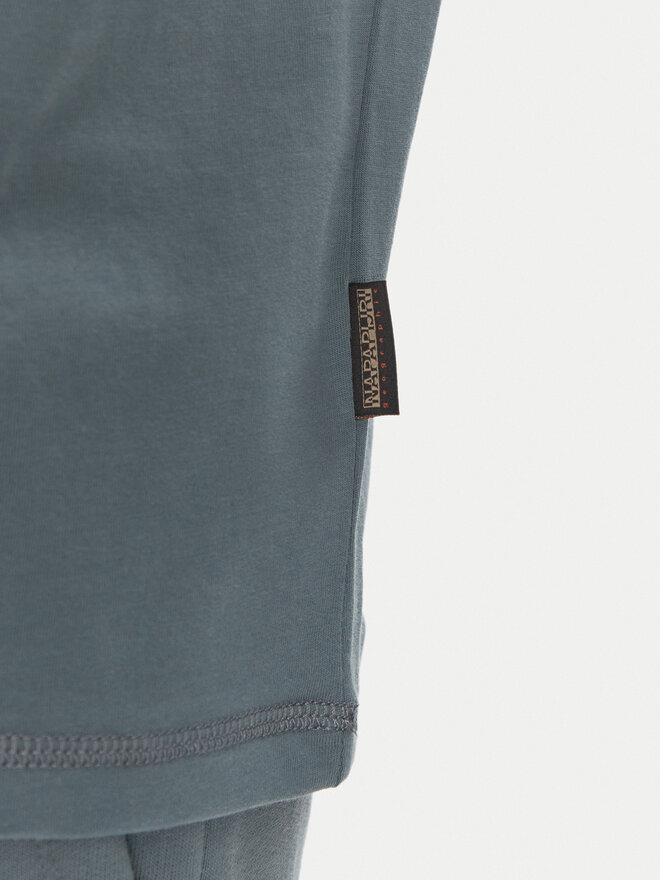 Napapijri Napapijri Camiseta S-Lari NP0A4IE5G1Y1 Azul Regular Fit