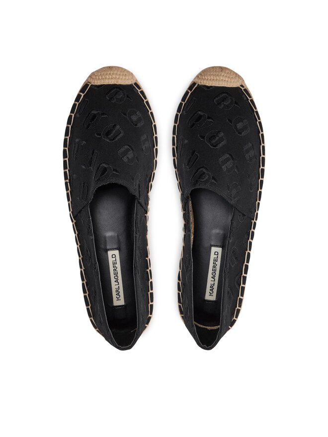 KARL LAGERFELD Еспадрили KARL LAGERFELD KL80124A Черен