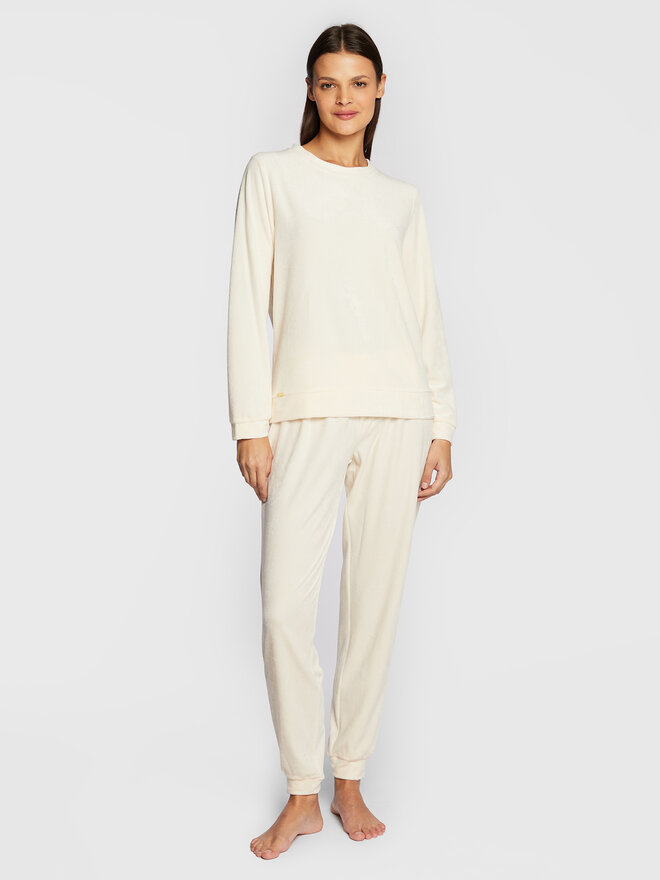 Selmark Selmark Pyjama Basica P3773 Beige Regular Fit
