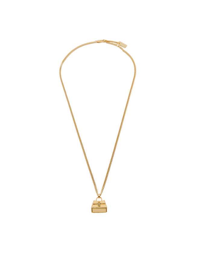 Marc Jacobs Nyaklánc Marc Jacobs The St. Marc Cuban-Link Chain Necklace 2F3JNC001J37 Arany