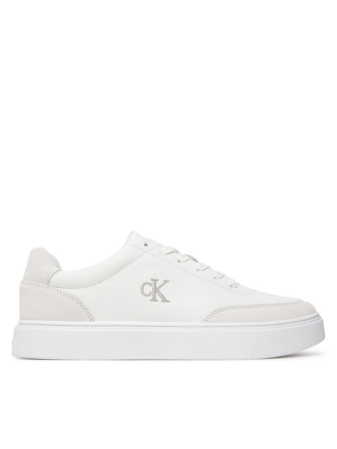 Calvin Klein Sneakers Calvin Klein Classic Cups Oxf Tmb Lth-Su Tc HM0HM02354 Weiß