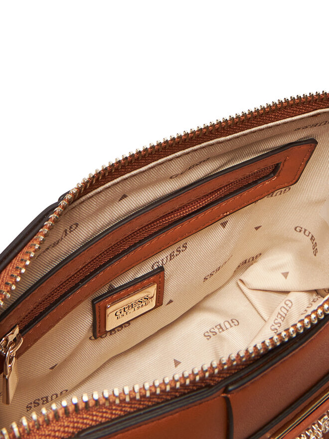 Guess Τσάντα Guess Maylee Mini HWWG96 61720 Καφέ
