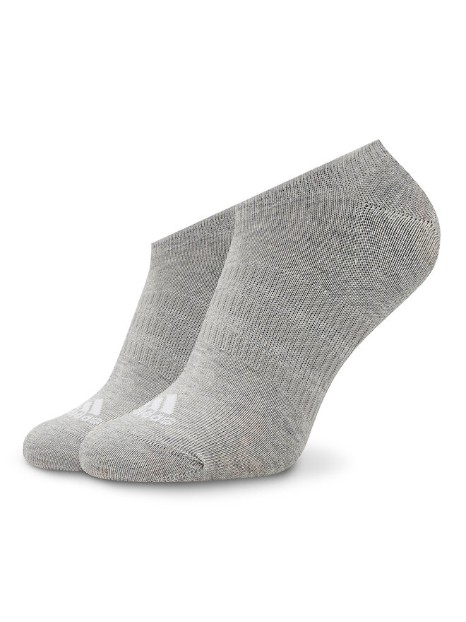 adidas Kotníkové ponožky Unisex adidas Thin and Light No-Show Socks 3 Pairs IC1328 Šedá