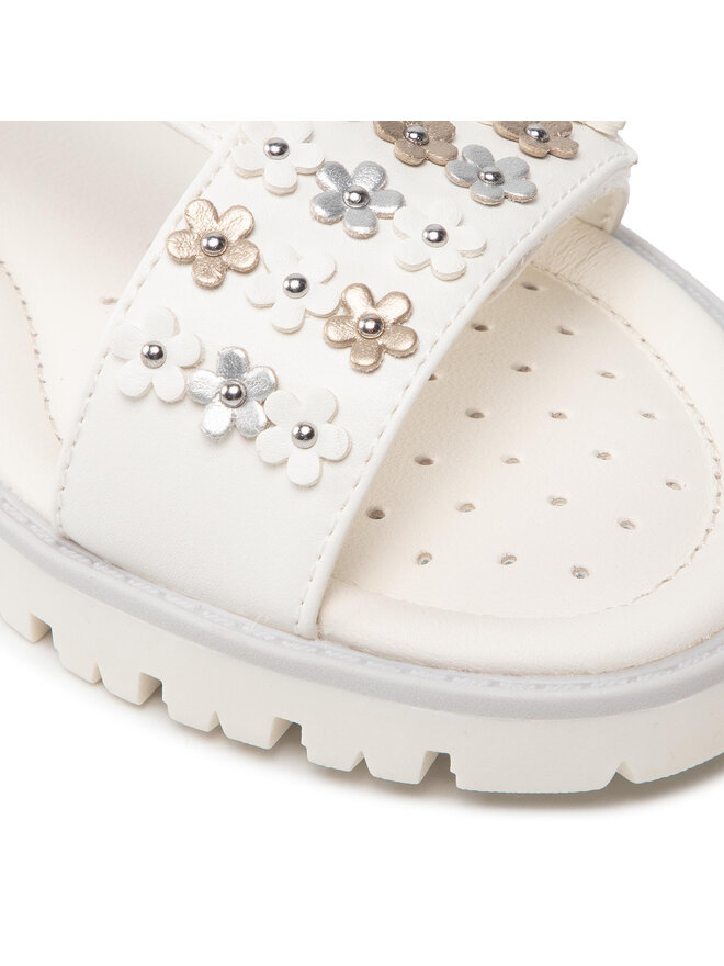 Geox Сандали Geox J S. Starblush G.A J25FYA 000BC C1000 S Бял