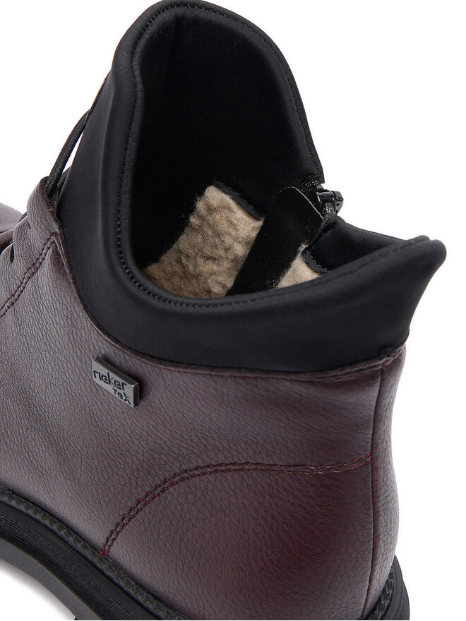 Rieker Schnürschuhe Rieker Y3163-35 Dunkelrot