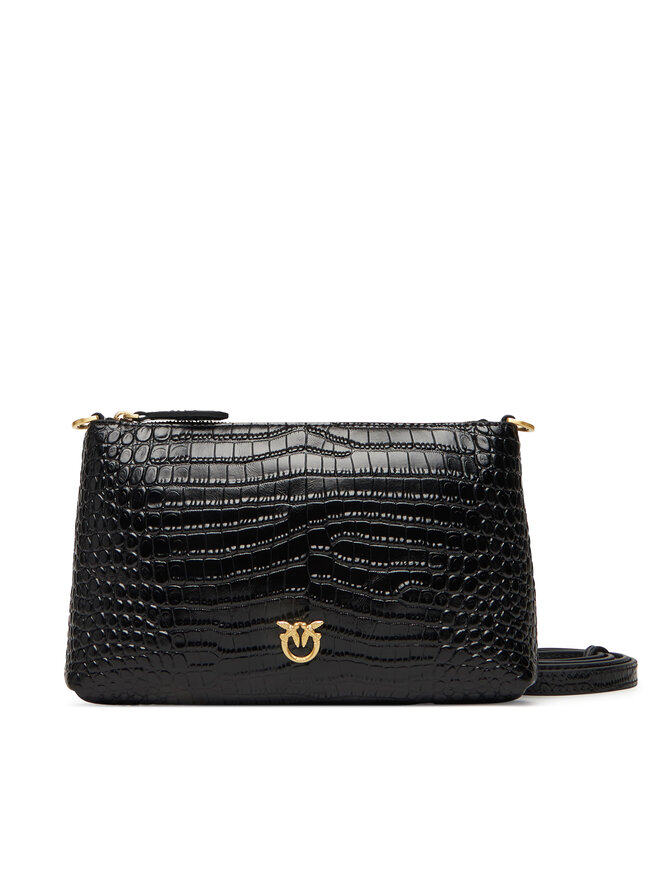 PINKO Bolso PINKO Flat Horizontal Mini AI 25-26 104277 A2OH Negro