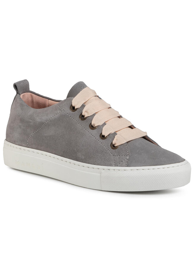 Scarpe sportive Manebi Flat Snk W A C.1 Si Grigio escarpe