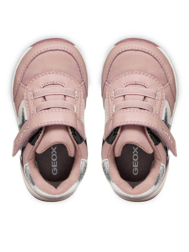Sneakersy Geox B Rishon B560LA 054FU C8179 Różowy | eobuwie