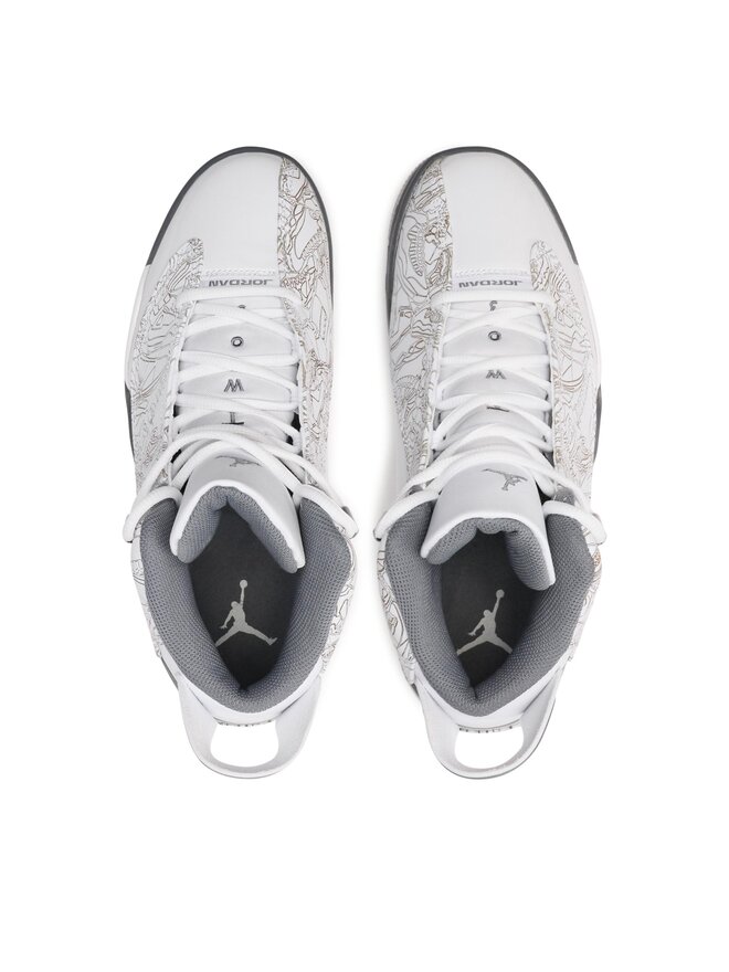 Nike Μπασκετικά Παπούτσια Nike Air Jordan Dub Zero 311046 107 Λευκό
