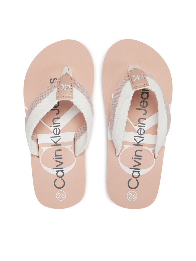 Calvin Klein Jeans Šlepetės per pirštą Calvin Klein Jeans V3A8-80843-0058 M Rožinė