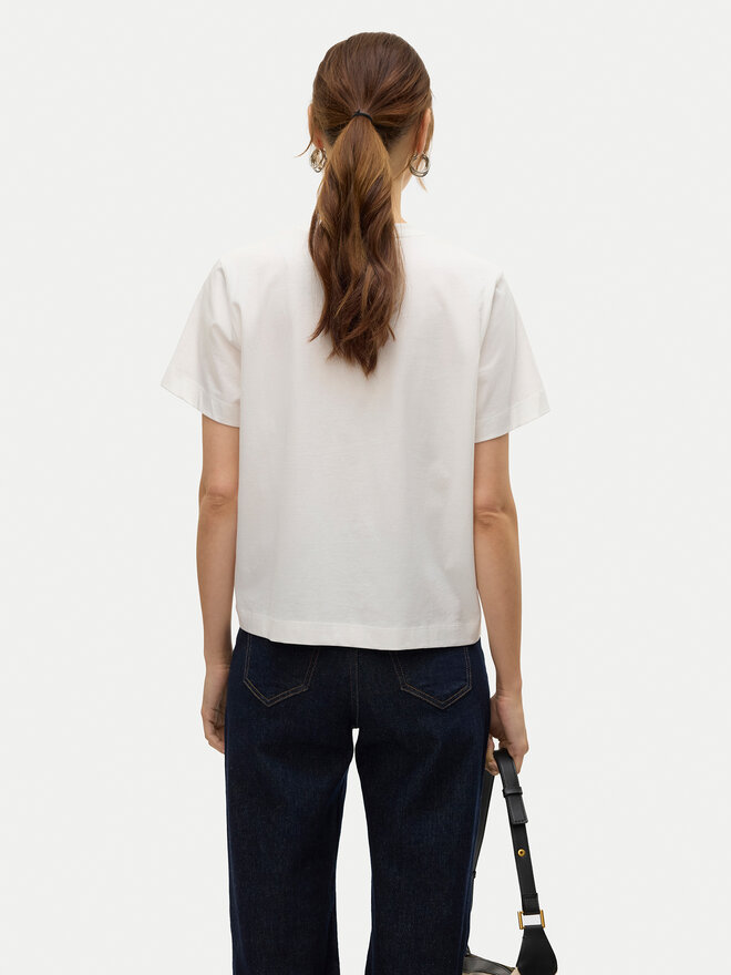 Vero Moda Vero Moda Футболка Solvei 10325318 Білий Regular Fit