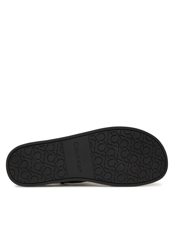Calvin Klein Sandalen Calvin Klein Back Strap W/ Buckle Logo HM0HM01742 Schwarz