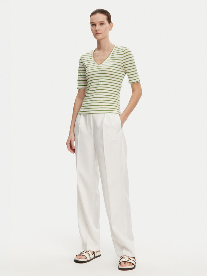 Weekend Max Mara Weekend Max Mara Marškinėliai Opzione 2515941012 Žalia Regular Fit
