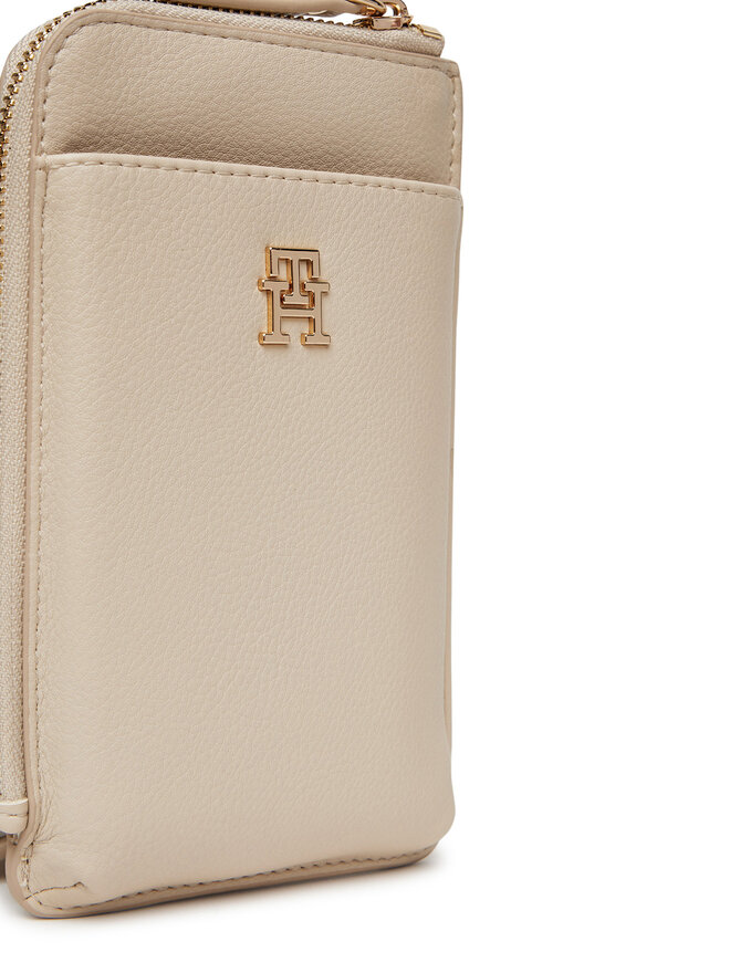 Tommy Hilfiger Telefontartó táska Tommy Hilfiger AW0AW17512 Ekru