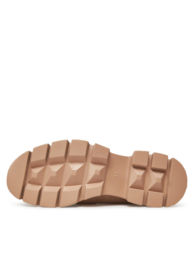 DeeZee Loafersy DeeZee 8-124-1 Beżowy