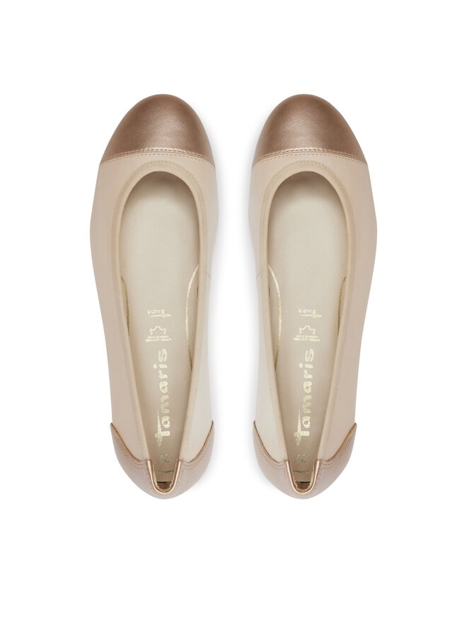 Tamaris Балеринки Tamaris 1-22124-42 Бежов