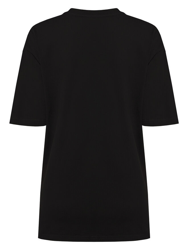 Hunter Hunter Majica Abele UNISEX HARU0007251 Črna Regular Fit