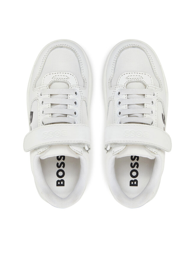 BOSS Снікерcи BOSS J51644 E Білий