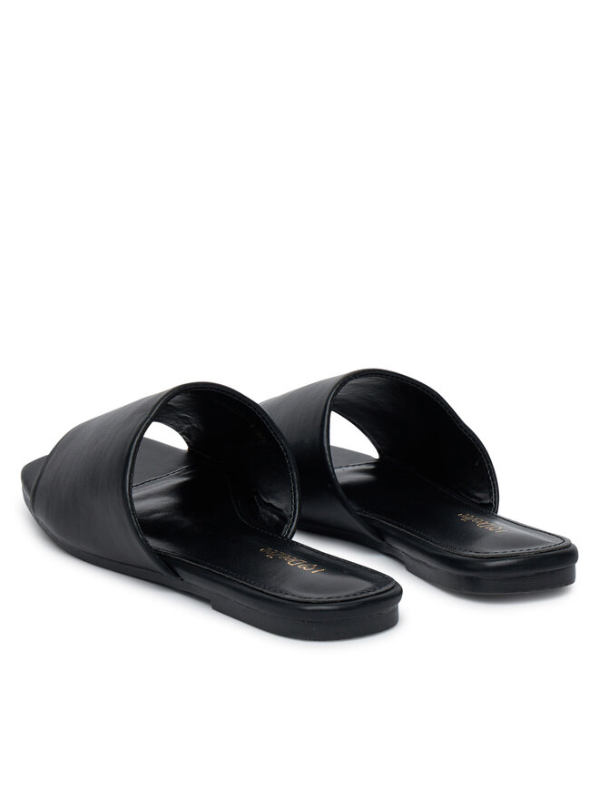 DeeZee Pantoletten DeeZee E1005-1 Schwarz