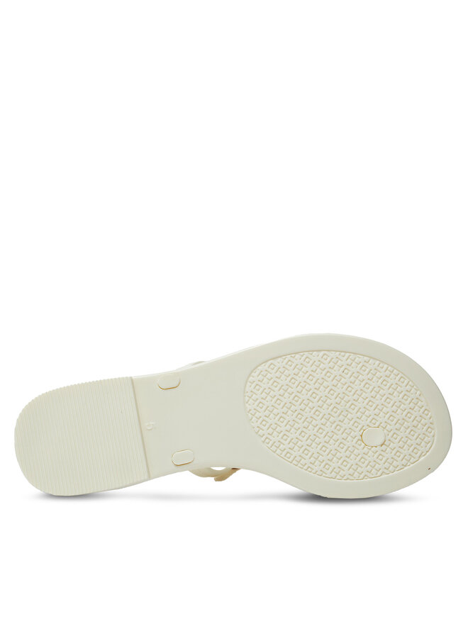 Tory Burch Japonki Tory Burch Mini Miller Flat Thong 51148678 Biały