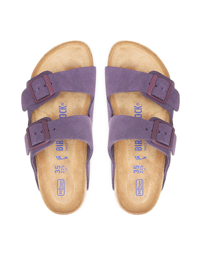 さまー Klapki Birkenstock Arizona Bs 1021265 Fioletowy | eobuwie.com.pl