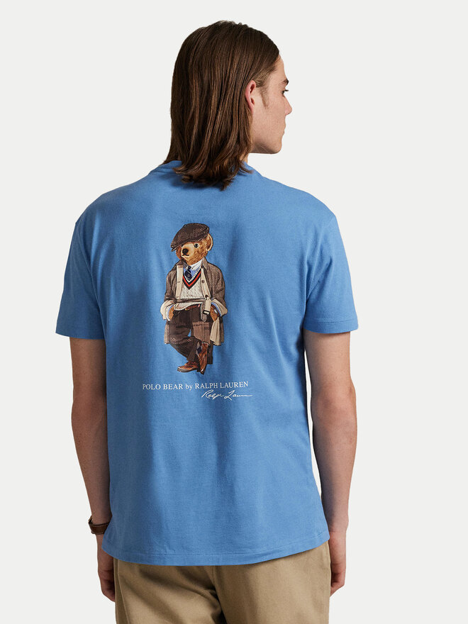 Polo Ralph Lauren Polo Ralph Lauren Camiseta 710P00084001 Azul Custom Slim Fit