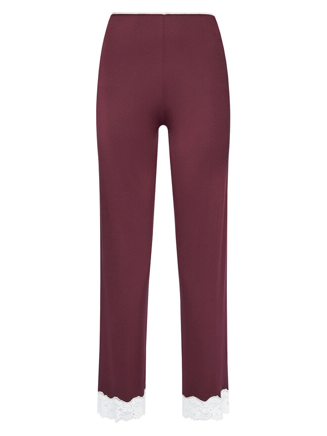 United Colors Of Benetton United Colors Of Benetton Pidžama hlače 3Z123F04A Tamnocrvena Regular Fit