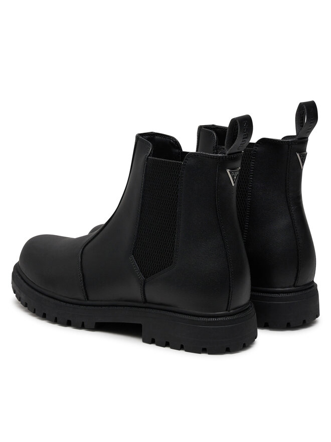 Guess Μποτάκια με λάστιχο Guess Sidney Beatles FMFSBE SUE15 Μαύρο