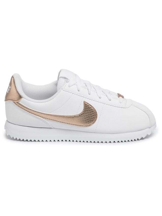 Nike Sportcipők Nike Cortez Basic Sl Ep (Gs) BV0014 100 Fehér