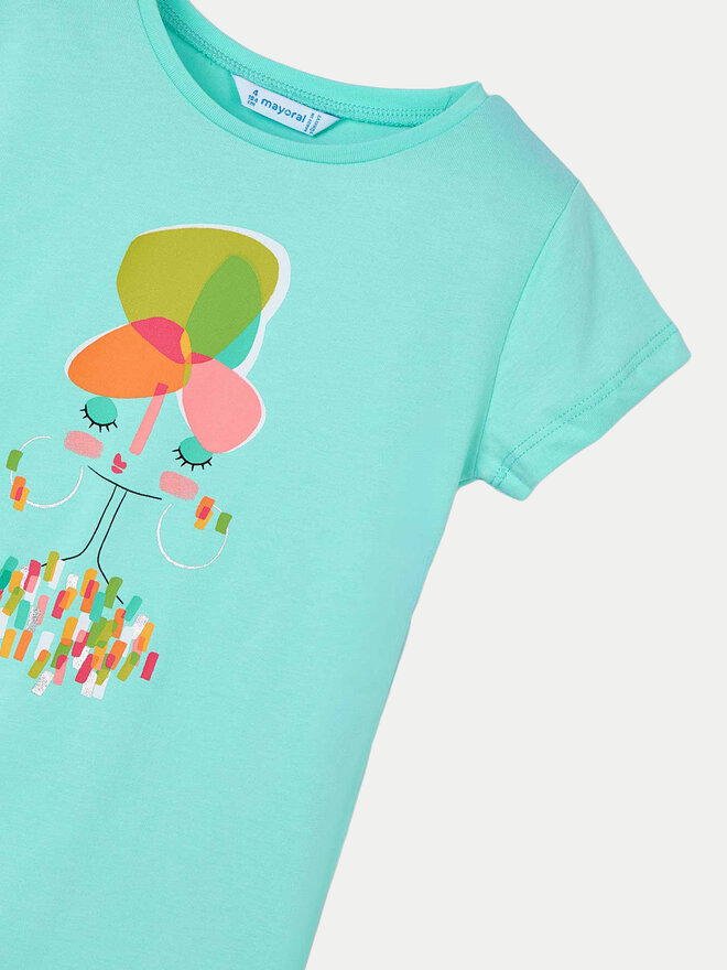 Mayoral Mayoral Футболка 3014 Зелений Regular Fit