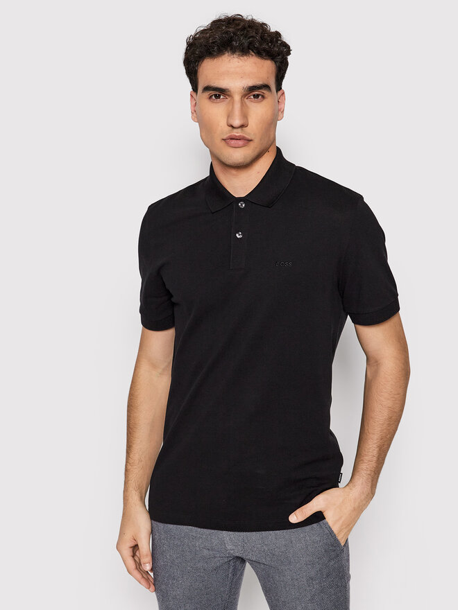 BOSS Boss Poloshirt Pallas 50468362 Schwarz Regular Fit