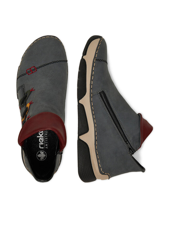 Rieker Halbschuhe Rieker 45983-14 Grau