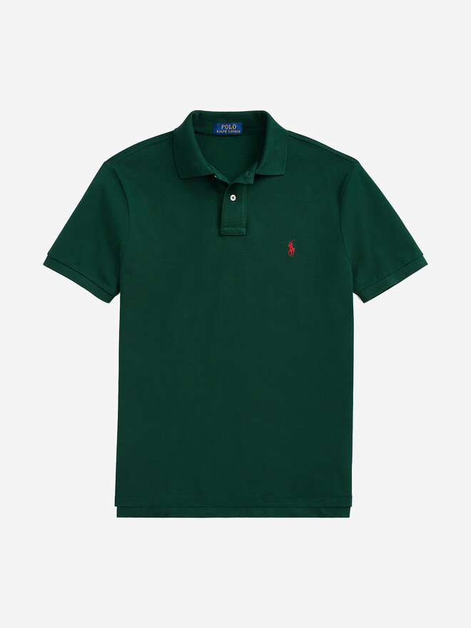 Polo Ralph Lauren Polo Ralph Lauren Poloshirt Core Replen 710782592 Grün Custom Slim Fit