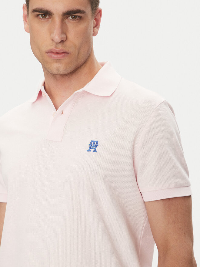Tommy Hilfiger Tommy Hilfiger Pólóing MW0MW33167 Rózsaszín Regular Fit