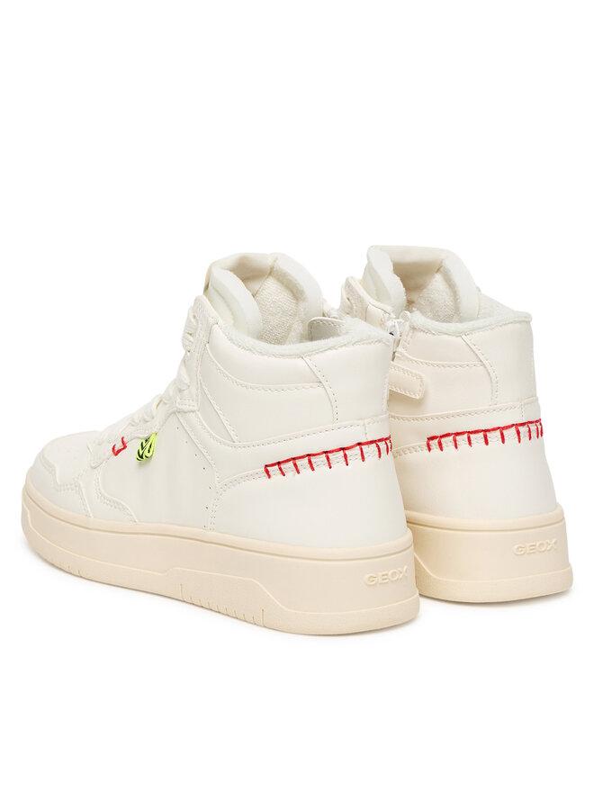 Geox Laisvalaikio batai Geox J Lestrella J56NLA 000BC C1000 D Balta