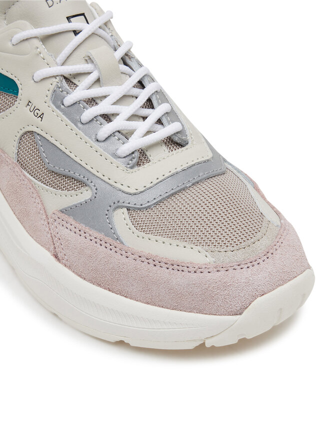 D.A.T.E. Sneakersy D.A.T.E. Fuga Reflex W421-FG-RX Beżowy