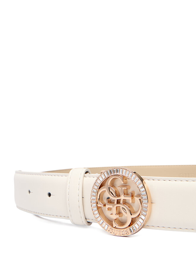 Guess Pasek Damski Guess BW9284 P5430 Biały