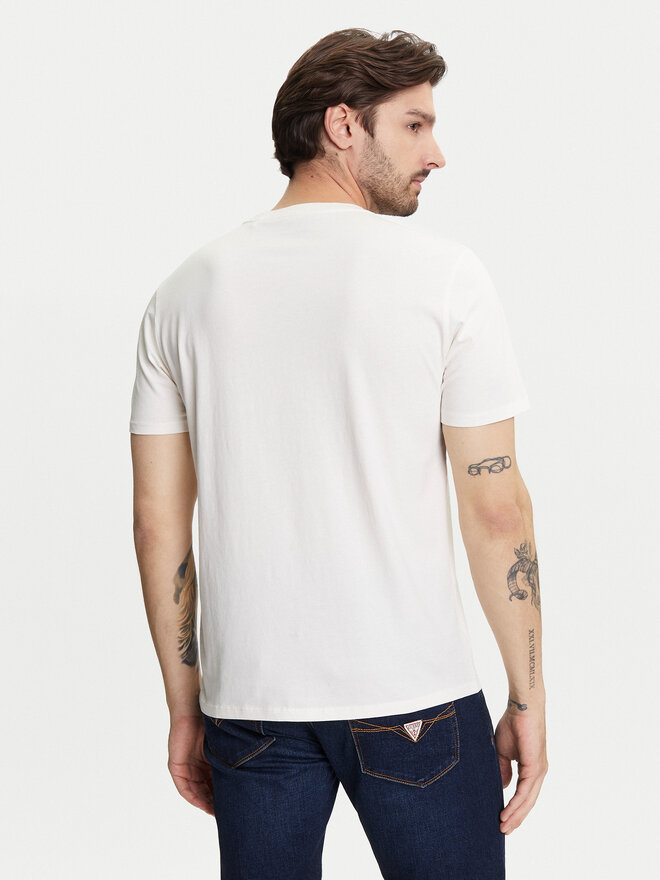 Guess Guess Camiseta M5YI38 KBW41 Écru Regular Fit