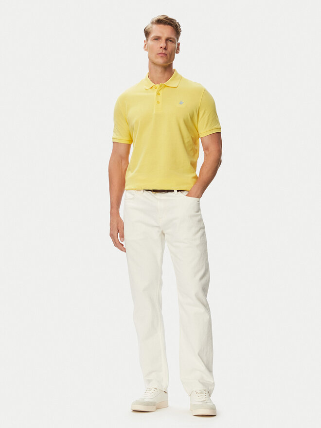 Beverly Hills Polo Club Beverly Hills Polo Club Поло P-SS26M-P42560_BBU Жовтий Regular Fit